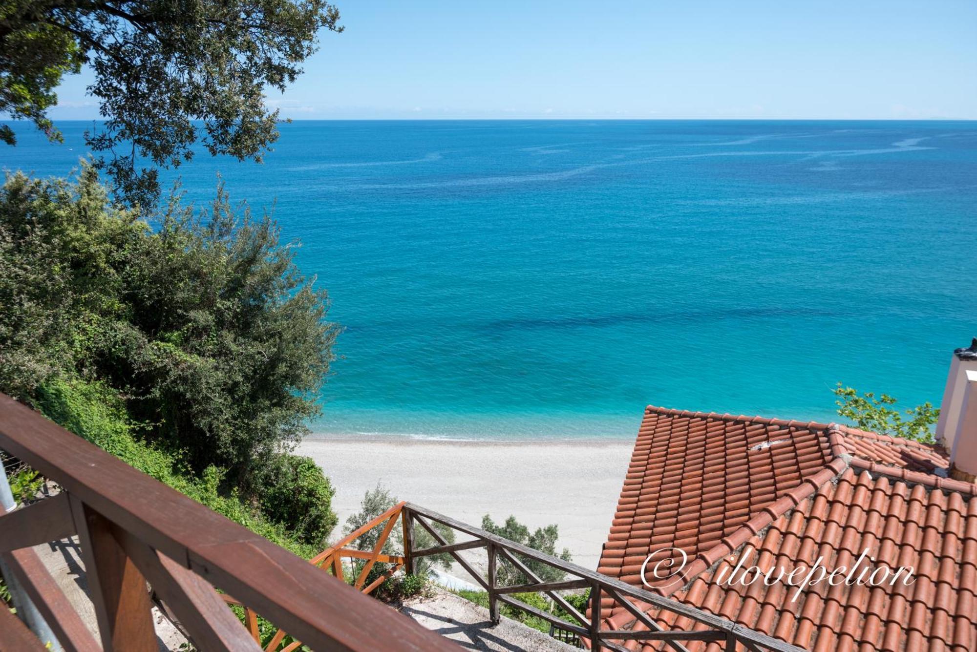 Uranus Blue Residence Agios Ioannis Papa Nero Bagian luar foto