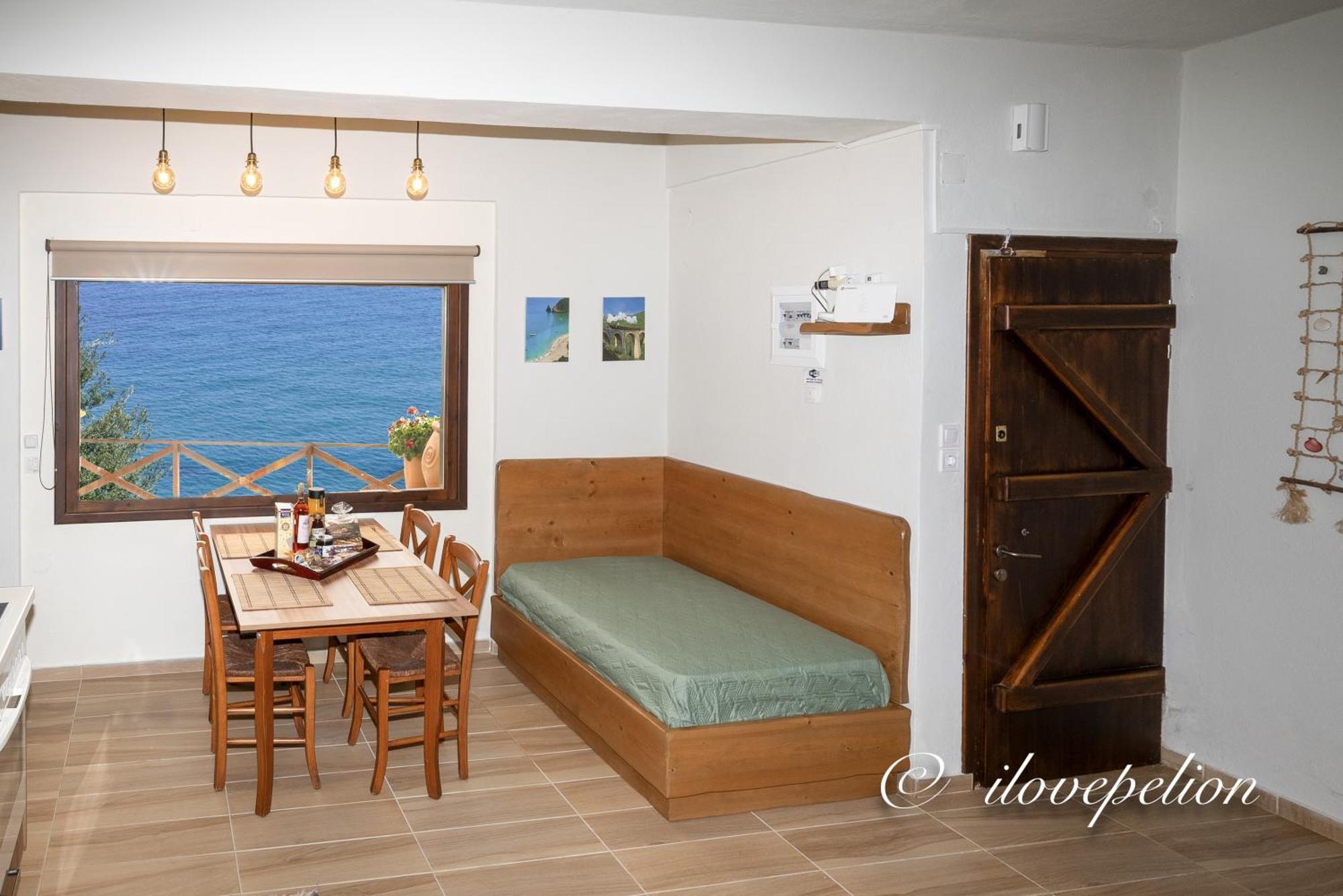Uranus Blue Residence Agios Ioannis Papa Nero Bagian luar foto