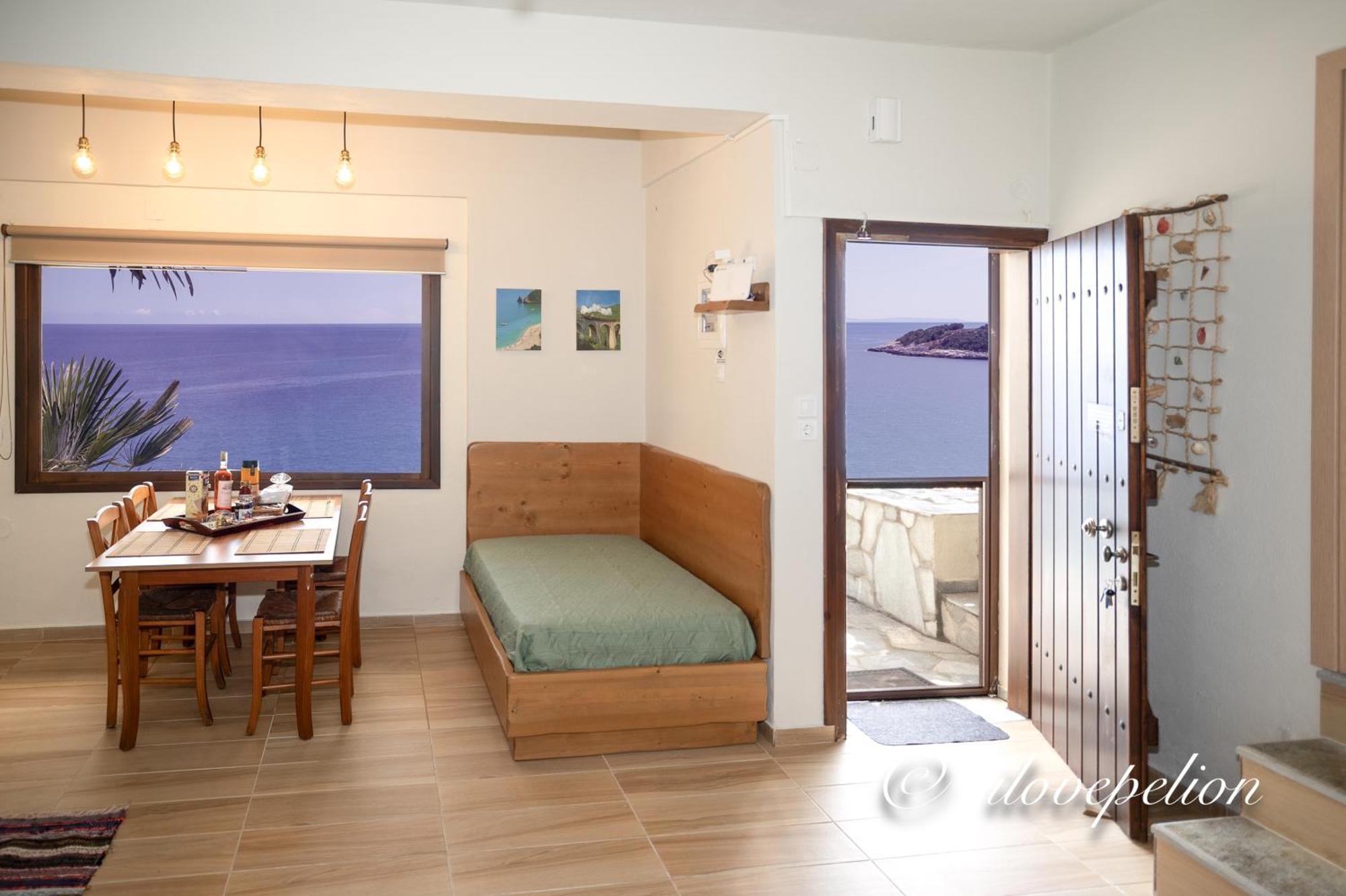 Uranus Blue Residence Agios Ioannis Papa Nero Bagian luar foto