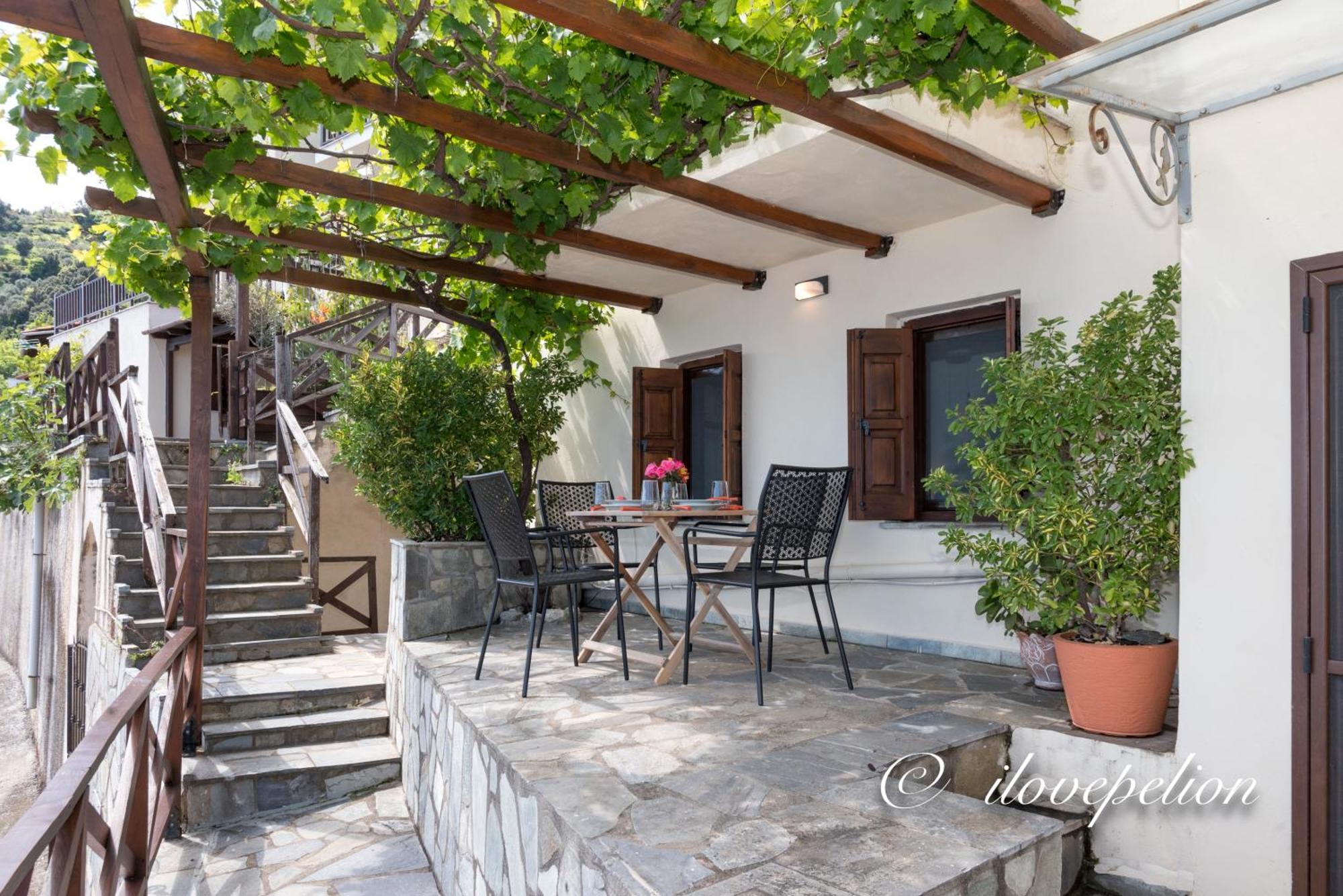 Uranus Blue Residence Agios Ioannis Papa Nero Bagian luar foto