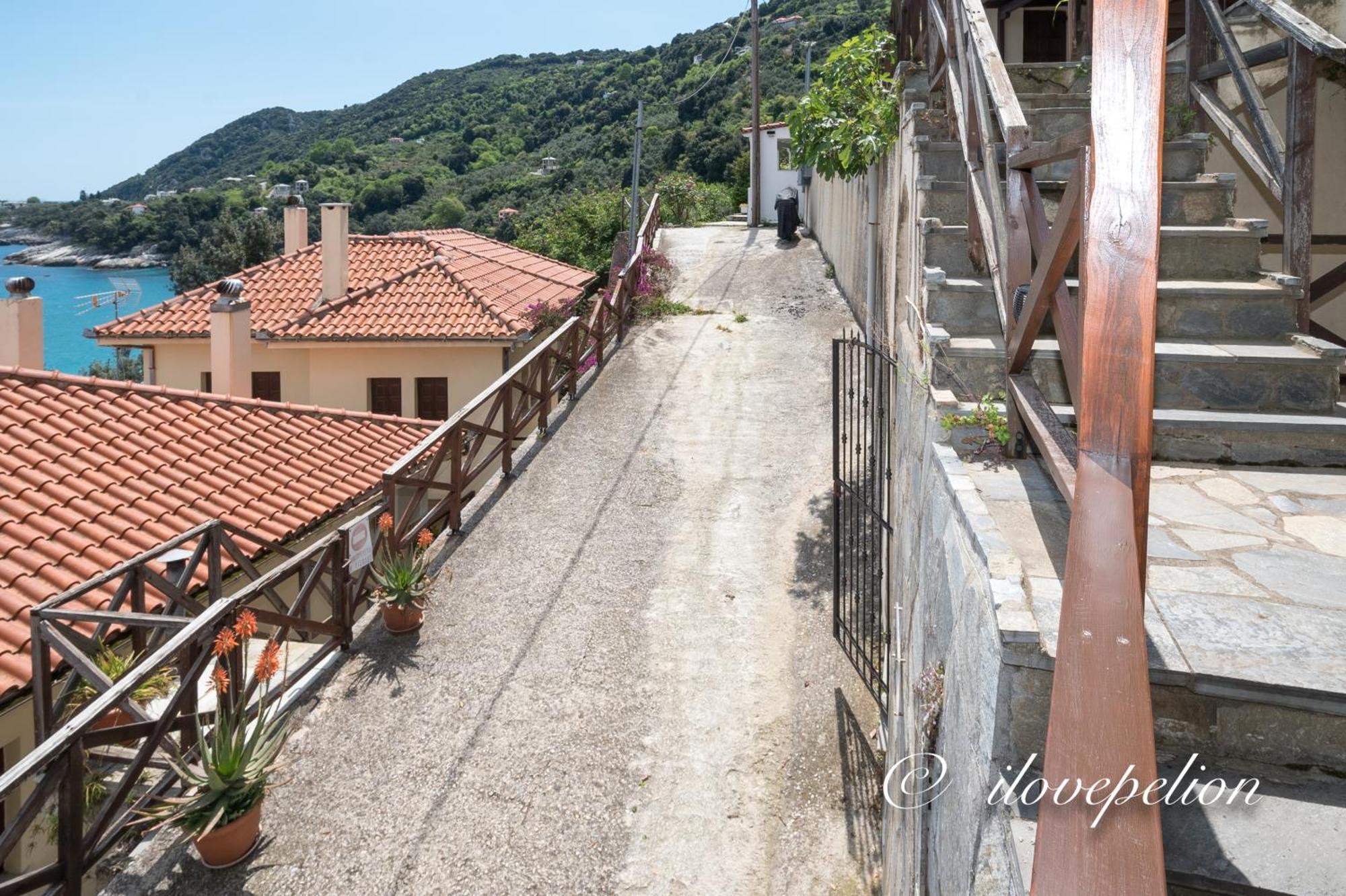 Uranus Blue Residence Agios Ioannis Papa Nero Bagian luar foto